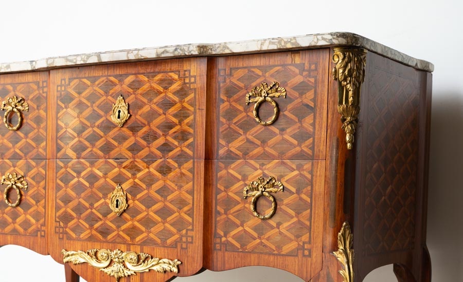 Commode époque Transition Louis XV / Louis XVI - Est De La France-photo-5