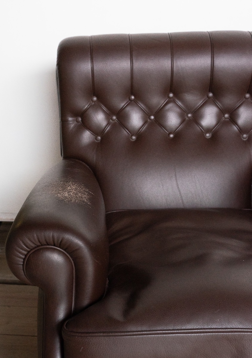 Pair Of Frau Armchairs In Dark Brown Leather – 1960s/70s-photo-4