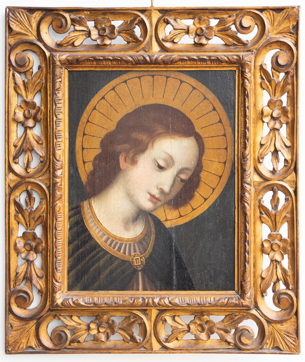 Angel With Halo – Tuscan School, 16th Century