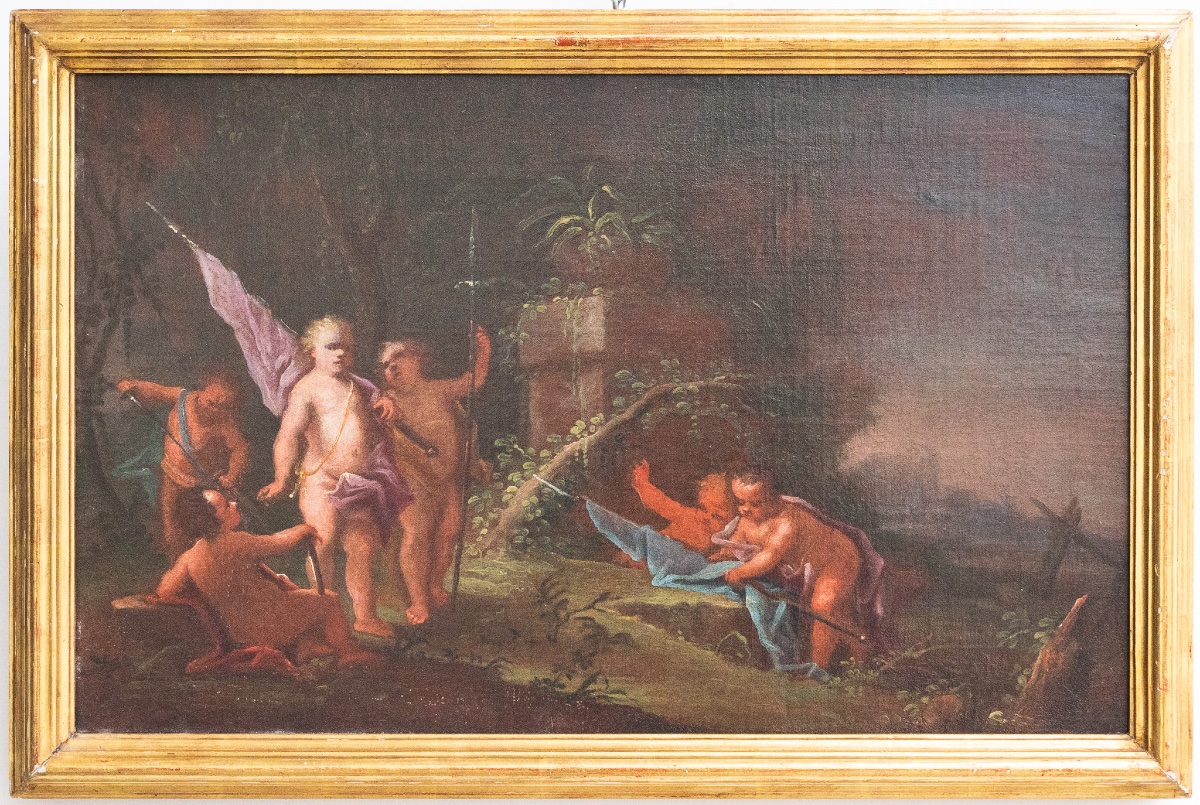 Bacchanale de putti – Giulio Carpioni-photo-2