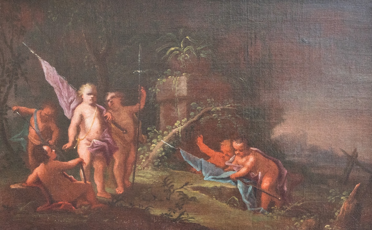 Bacchanale de putti – Giulio Carpioni