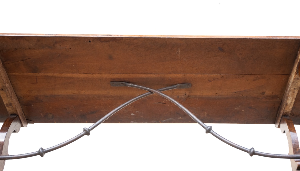 Table Fratino vénitienne en noyer – fin du XVIIe siècle-photo-5