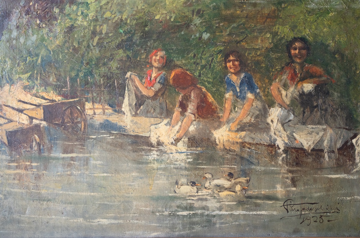 Les Lavandières – Piero Todeschini, 1925-photo-2