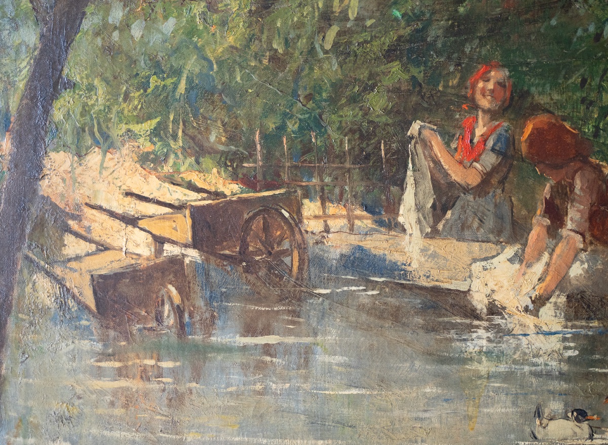 Les Lavandières – Piero Todeschini, 1925-photo-4