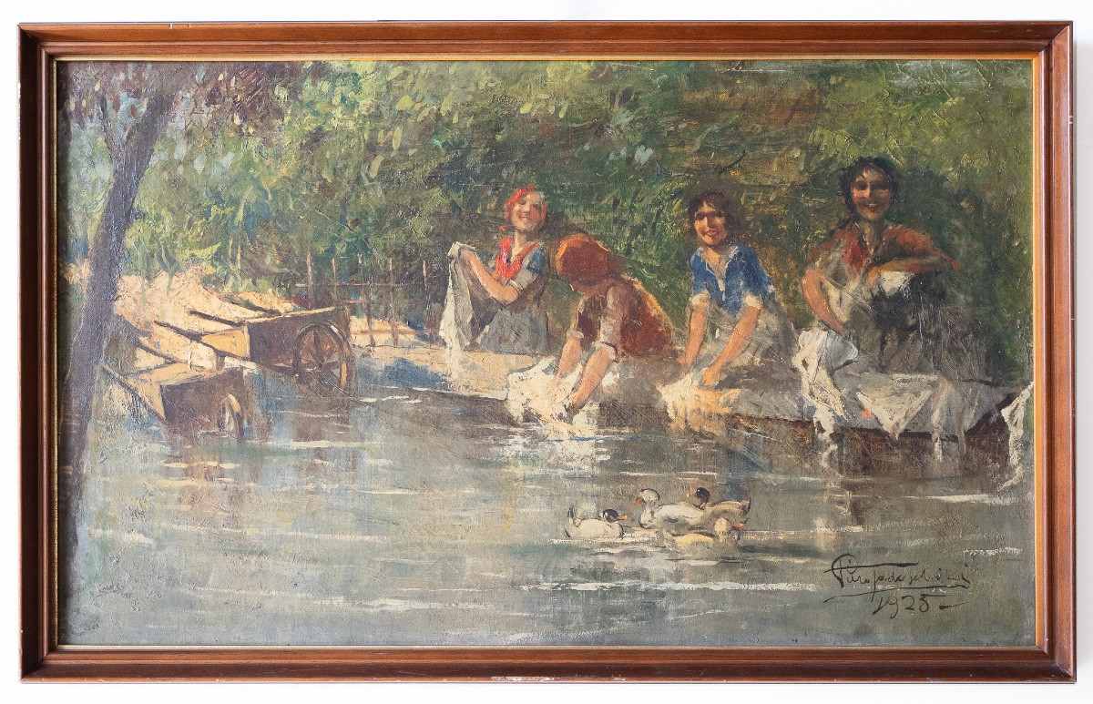 Les Lavandières – Piero Todeschini, 1925
