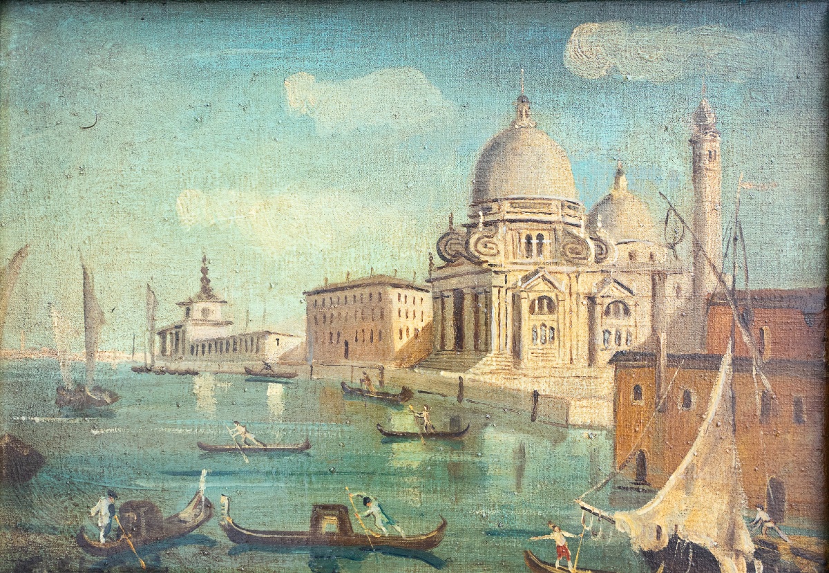 Paire de vues de Venise – début du XXe siècle-photo-2