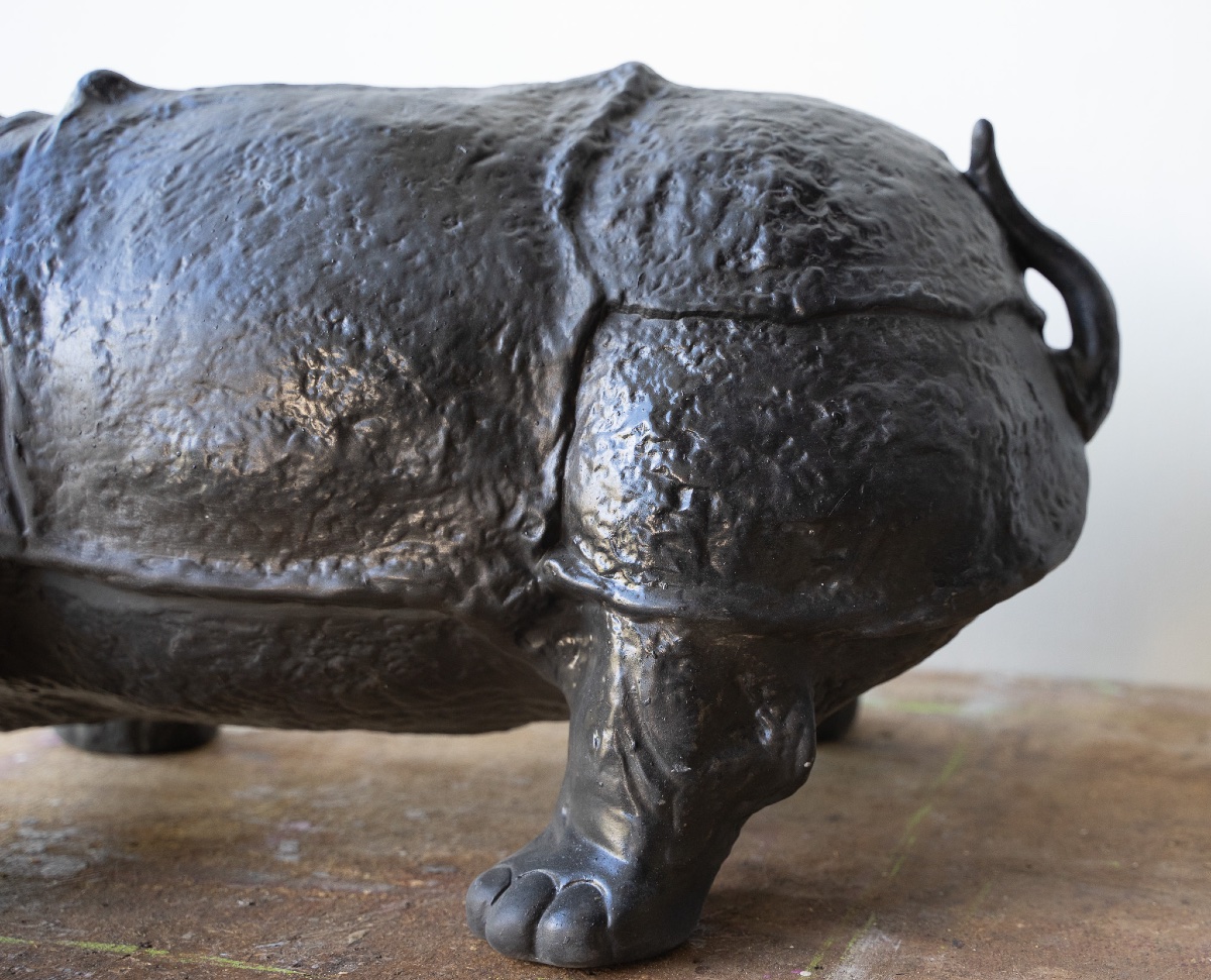 Ceramic Rhinoceros From Bassano-photo-3
