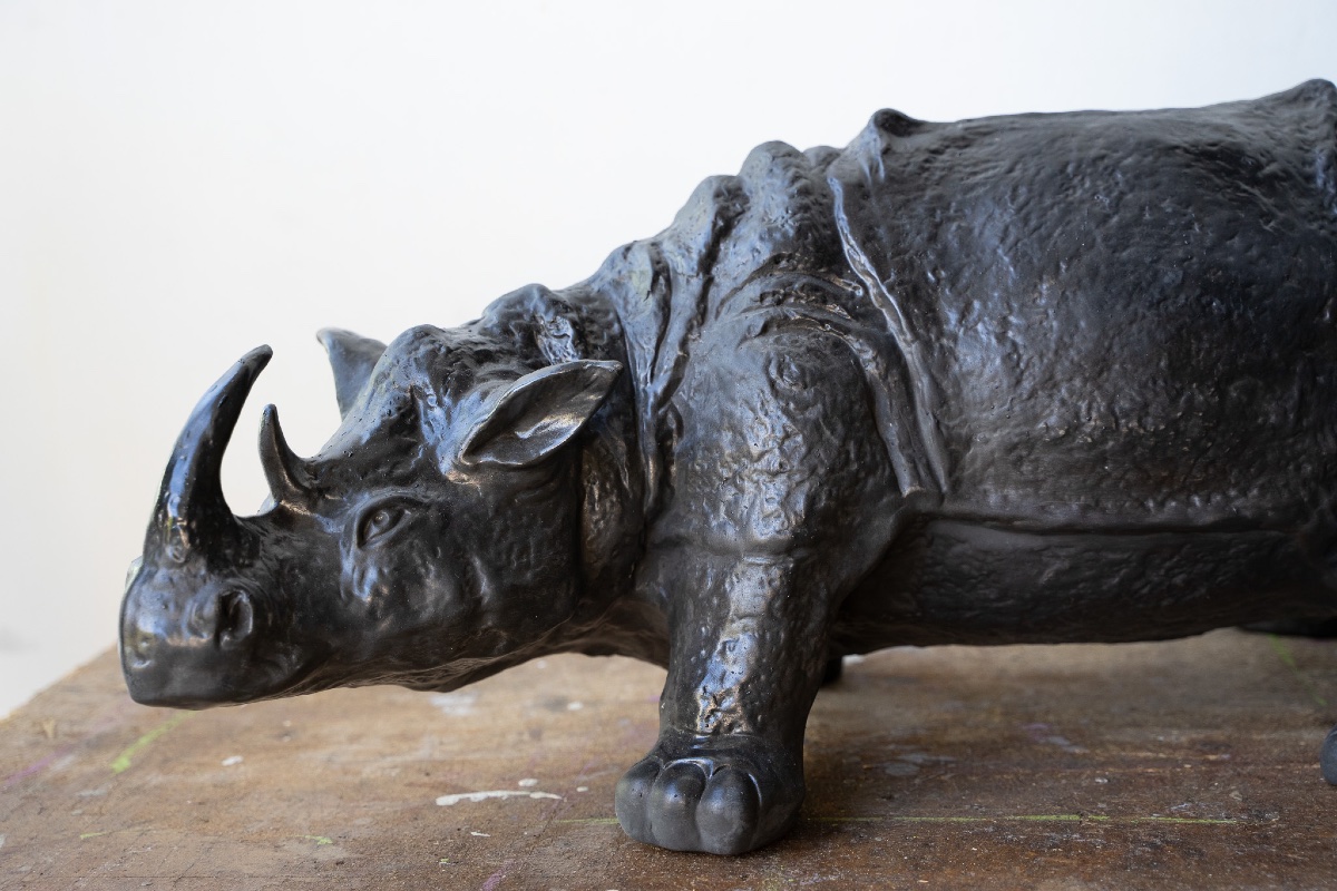 Ceramic Rhinoceros From Bassano-photo-4