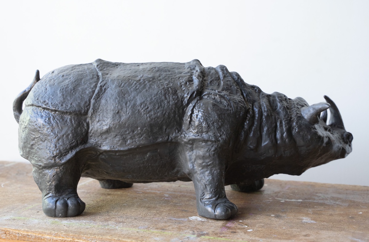 Ceramic Rhinoceros From Bassano-photo-2