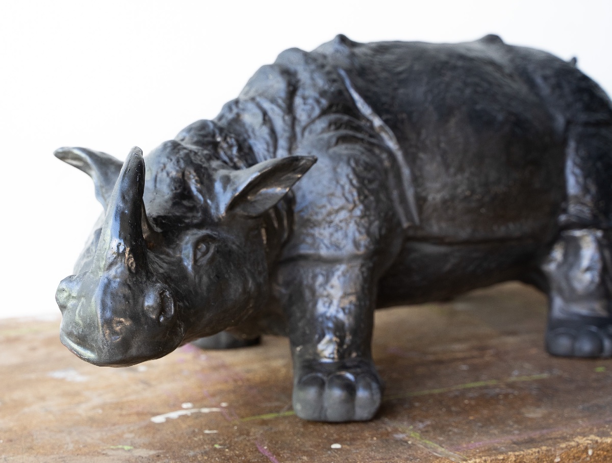 Ceramic Rhinoceros From Bassano-photo-4