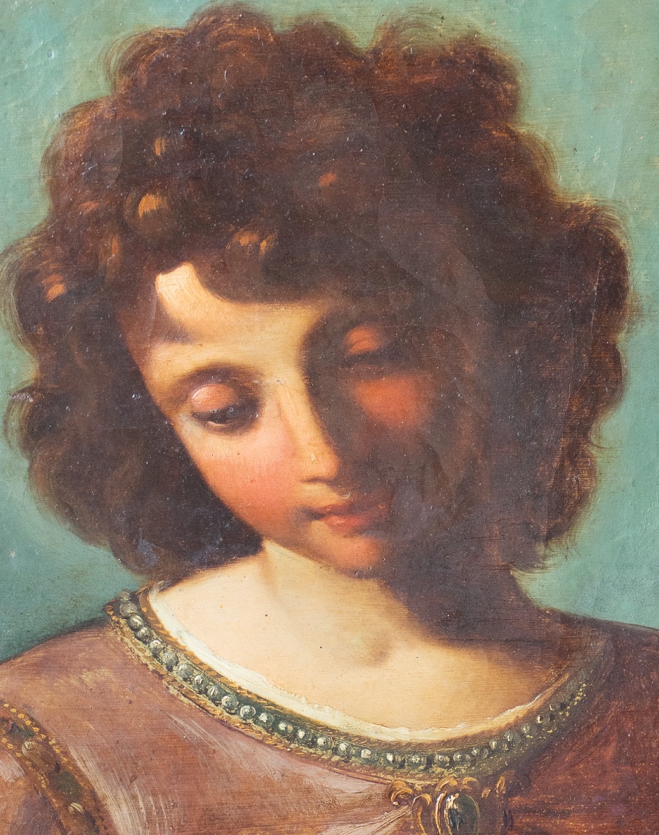 A Pair Of Portraits Of Children-photo-1