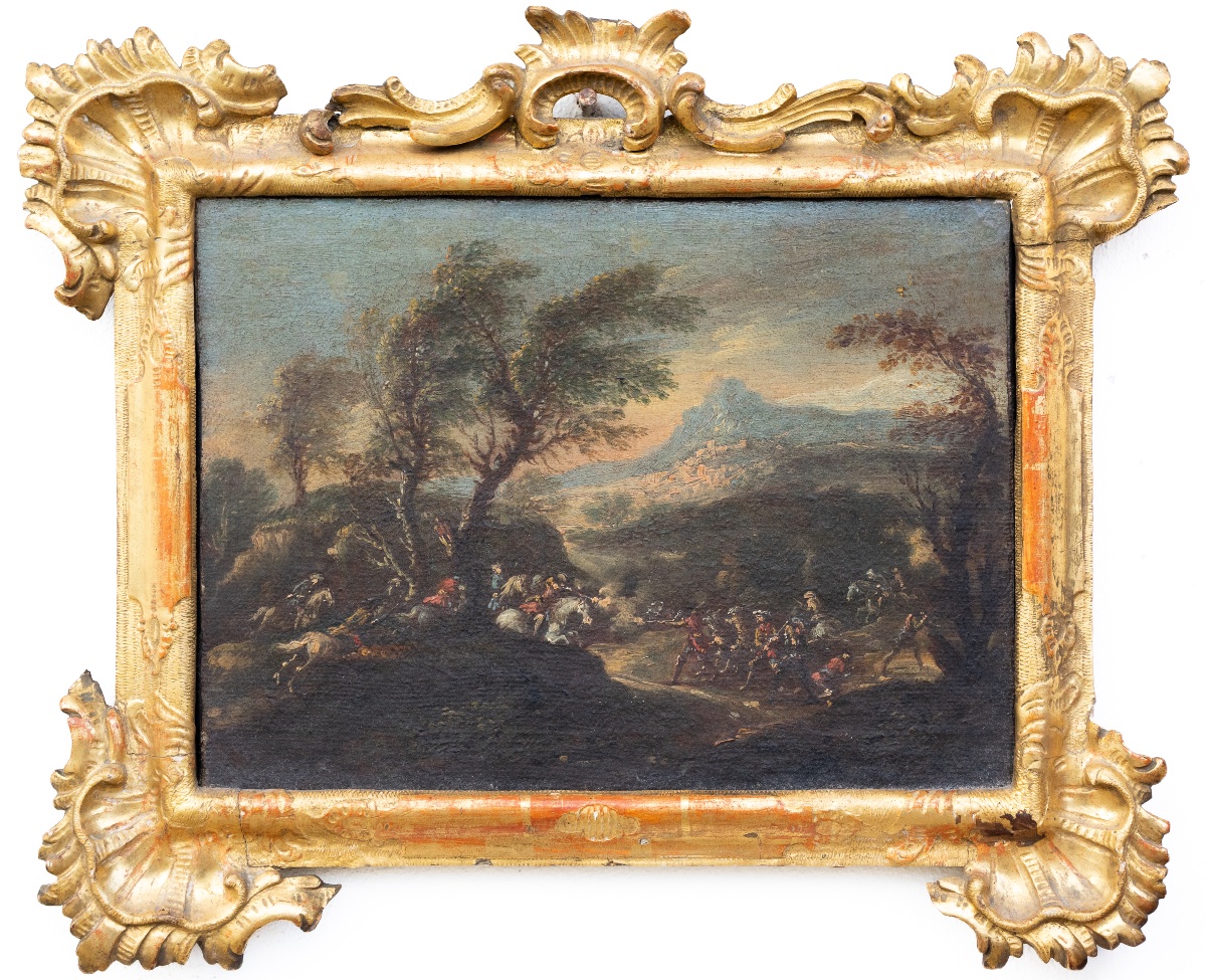 Battle Scene – Attributed To Francesco Graziani
