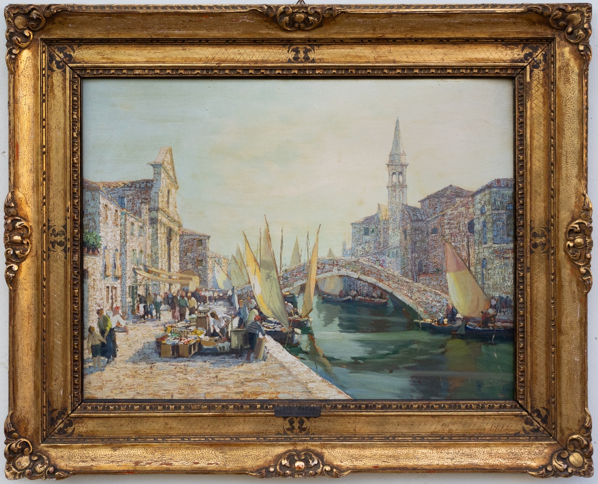 Paintings Depicting Chioggia - Luigi Pagan, 1931-photo-2
