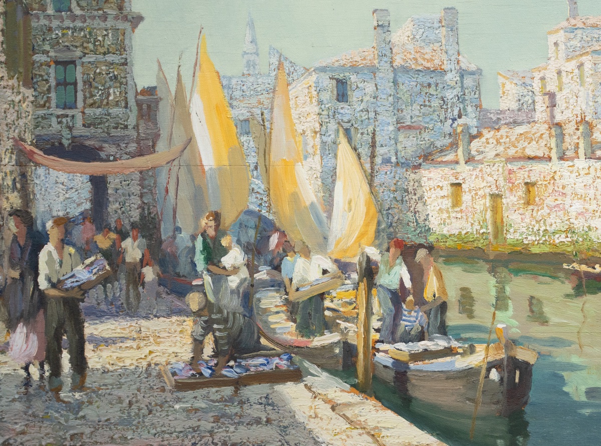 Paintings Depicting Chioggia - Luigi Pagan, 1931-photo-5