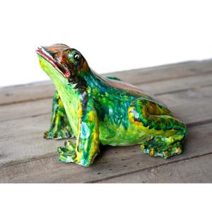 Albisola Ceramic Depicting A Frog