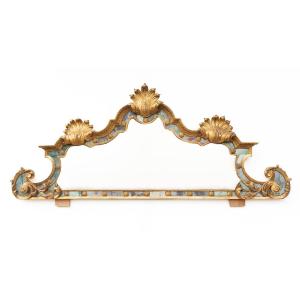 Ancienne tête de lit vénitienne – fin XVIIe / début XVIIIe siècle