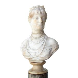 Buste de la Reine Marguerite – fin du XIXe siècle