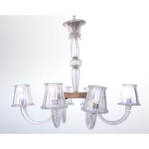 Lustre en verre de Murano par Fratelli Toso