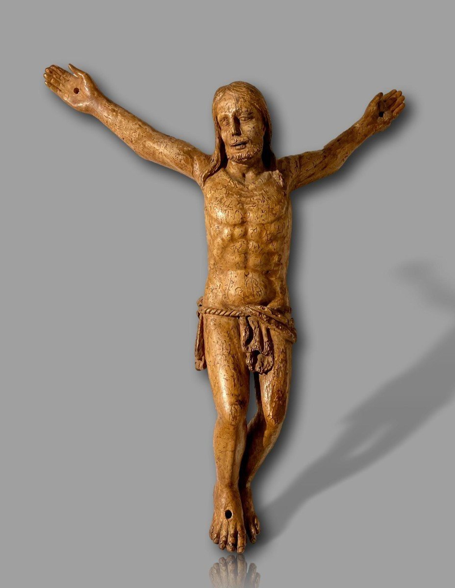 Important Corpus Christi Gothique Toscane XVème Siècle-photo-4