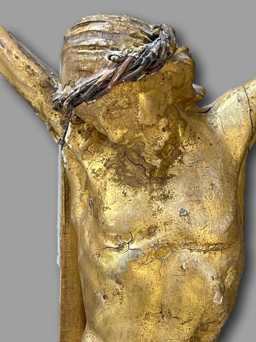 Grand Crucifix De Procession Italien – époque Louis XVI, 18ᵉ Siècle-photo-4