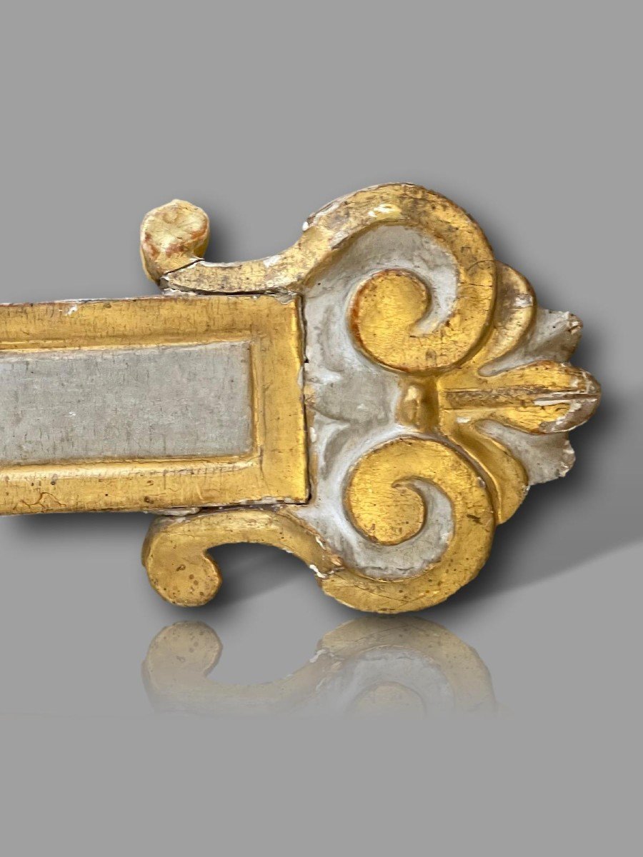 Grand Crucifix De Procession Italien – époque Louis XVI, 18ᵉ Siècle-photo-2