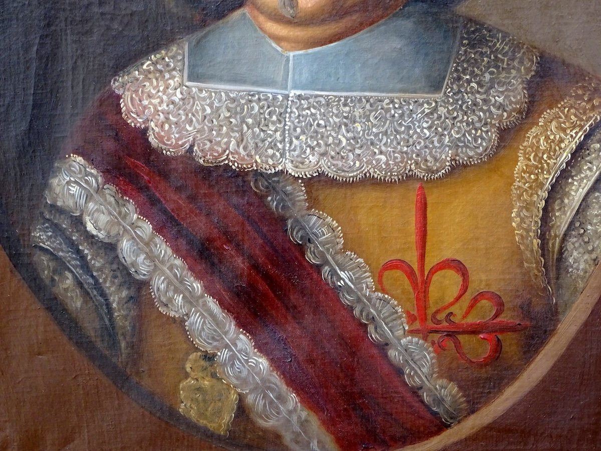 Portrait De Don Pedro De Santacruz Pachs, Togores Y Biniqués – Noblesse Espagnole – Hasbourg-photo-4