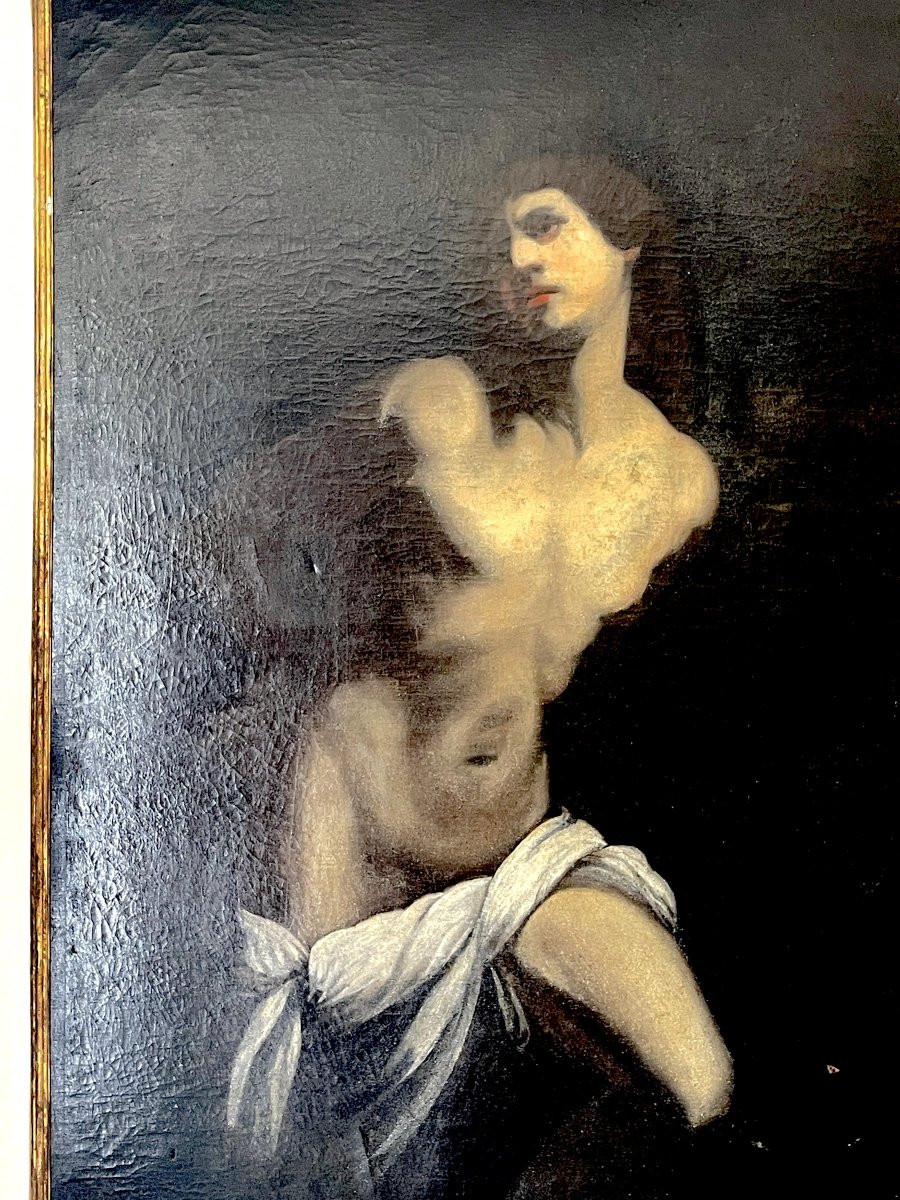 Saint Sebastian – Italian School, Late 16th Century-photo-3