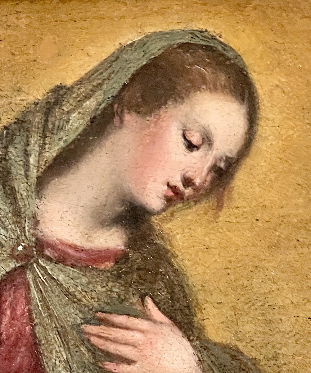 Virgin And Child – Lombard School, Late 16th Century-photo-1