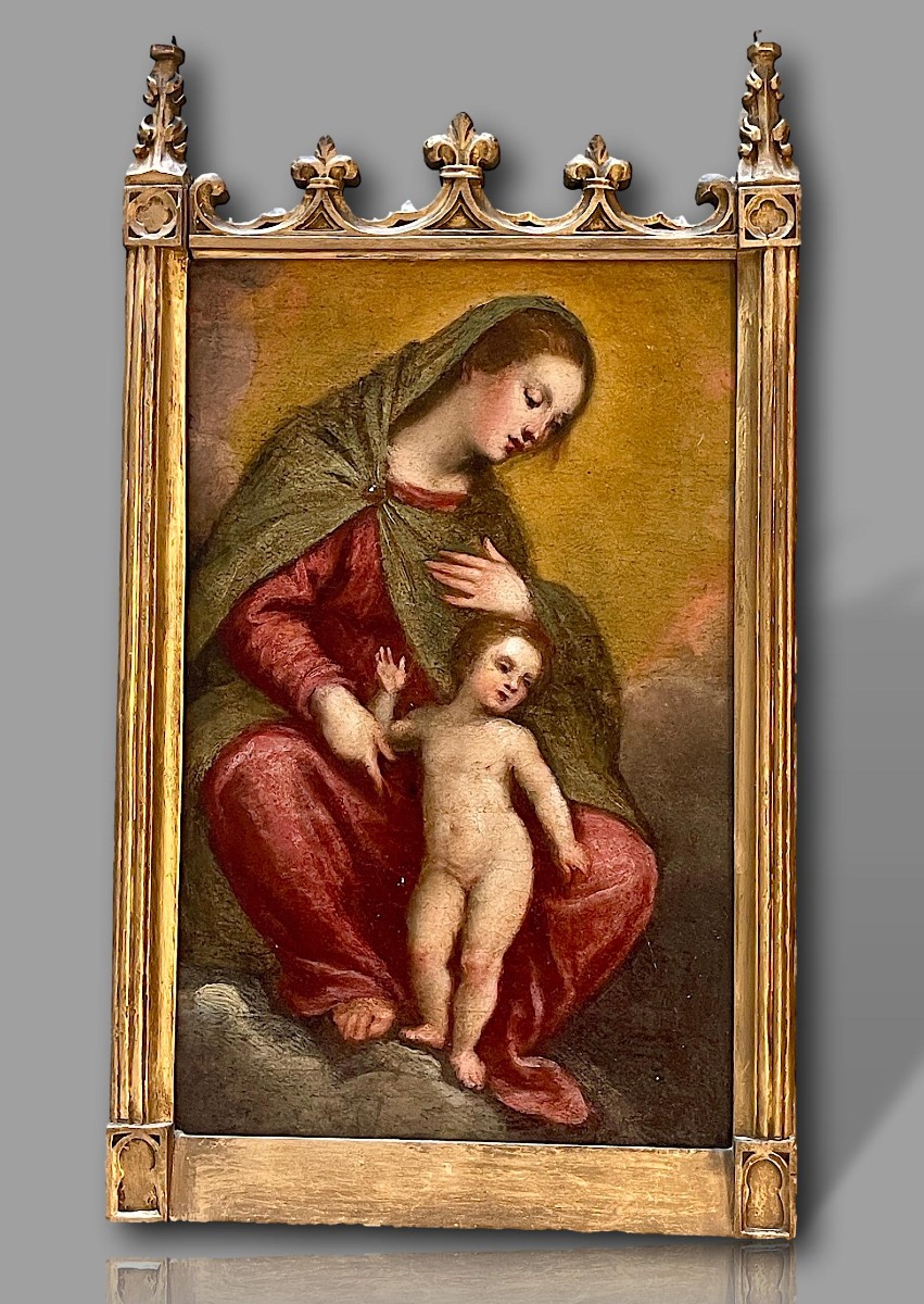 Virgin And Child – Lombard School, Late 16th Century