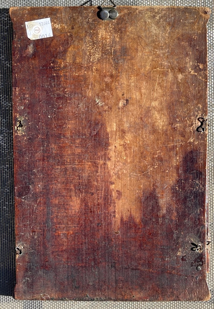 18th-century Triptych - The Celestial Queen And The Royal Child-photo-8