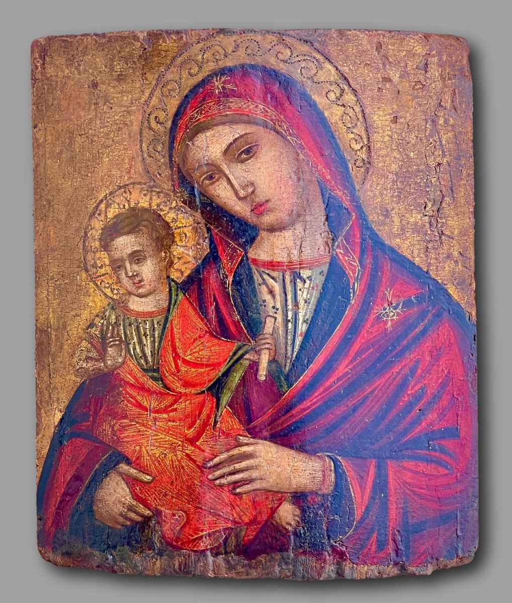 Venise, Quattrocento – XVe siècle - Tempera et feuille d’or-photo-3