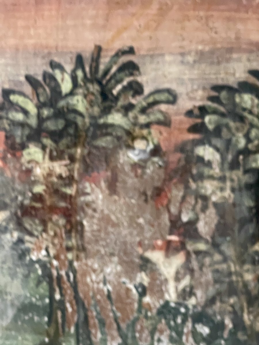 Paire de Tempera sur panneaux de bois – Italie centrale – Fin du XVIe siècle – Datés 1599-photo-5