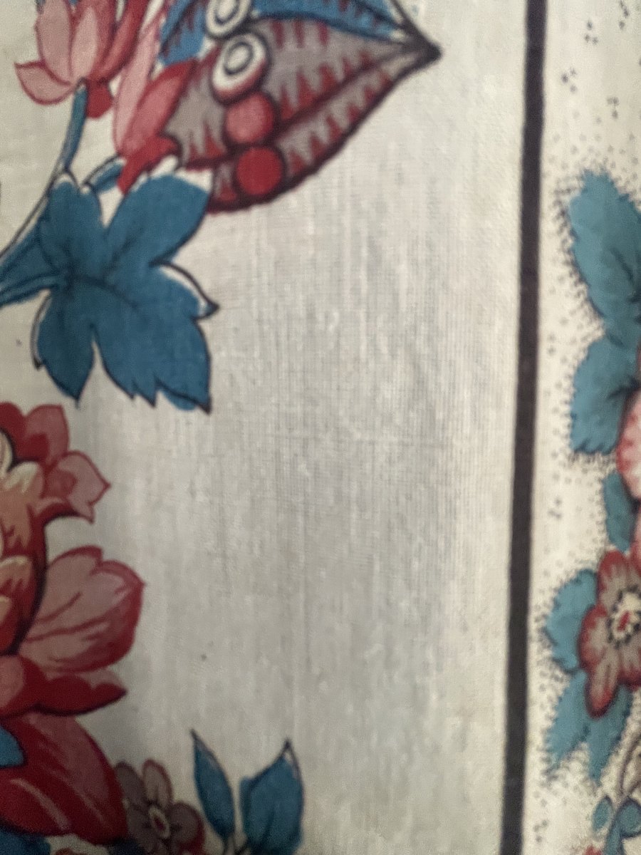 Indienne De Coromandel Aux Vases Fleuris, XVIIIe Siècle, 209 x 176 cm-photo-7