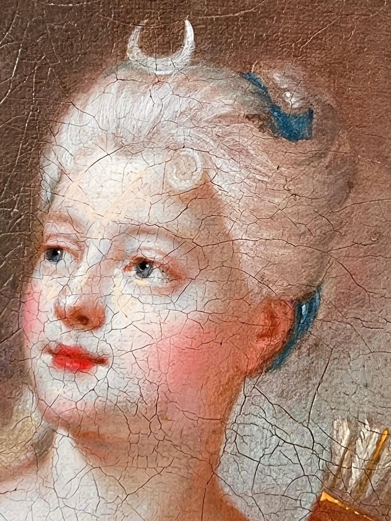Prince Et Princesse De Conti Comme Apollon Et Diane Par François De Troy (1645-1730) Et Atelier-photo-8