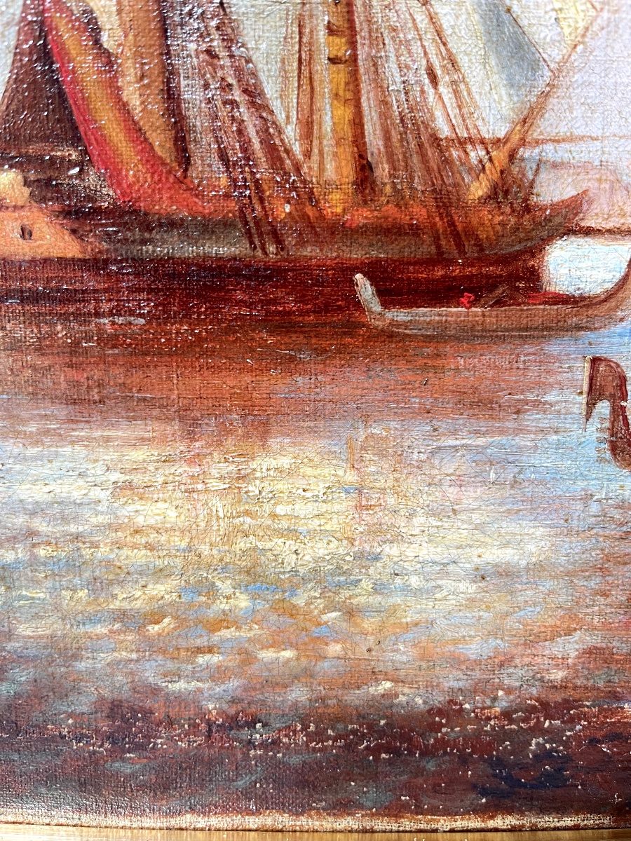 View Of 19th Century Venice - Bouchet-photo-2