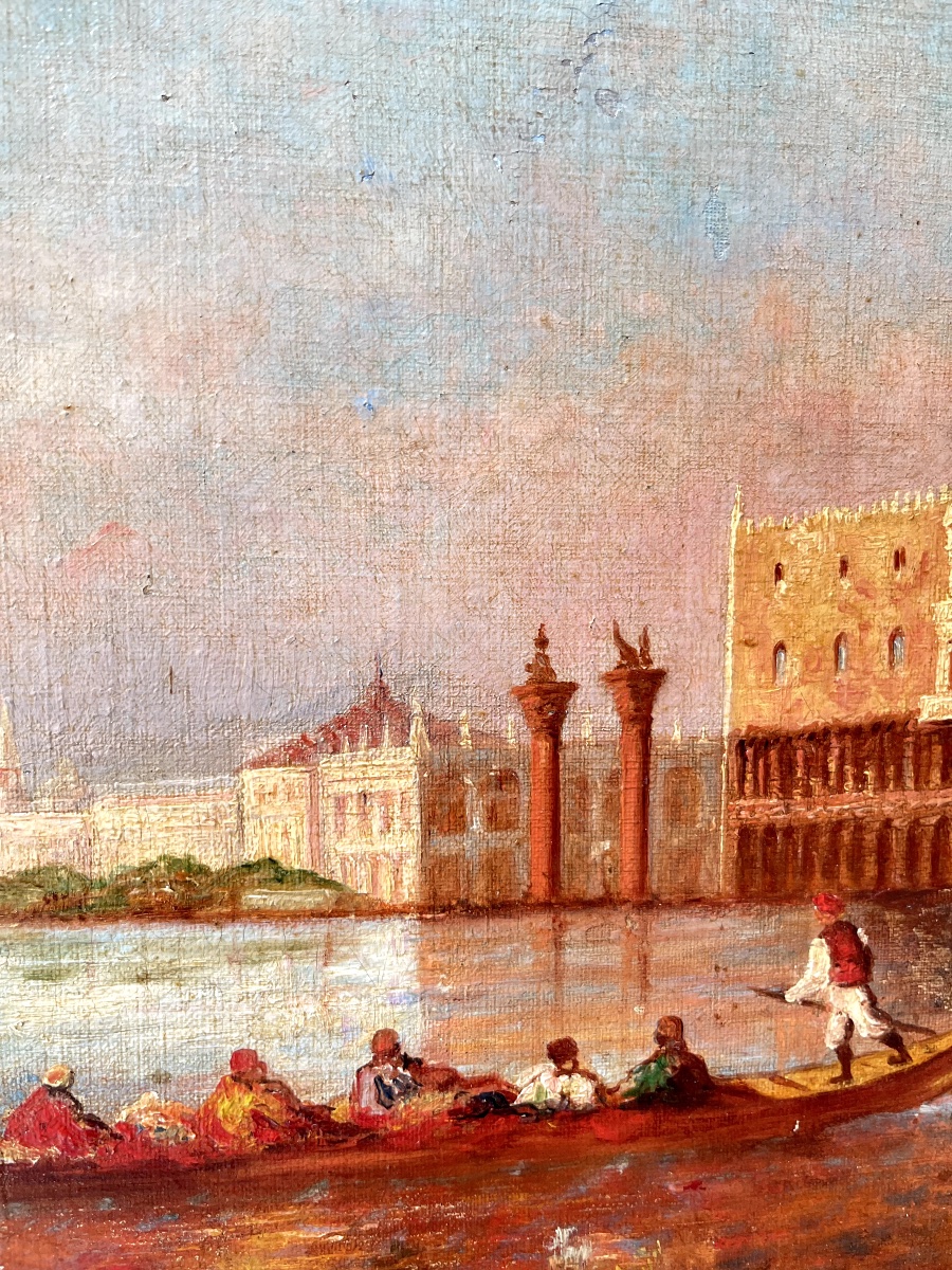 View Of 19th Century Venice - Bouchet-photo-3