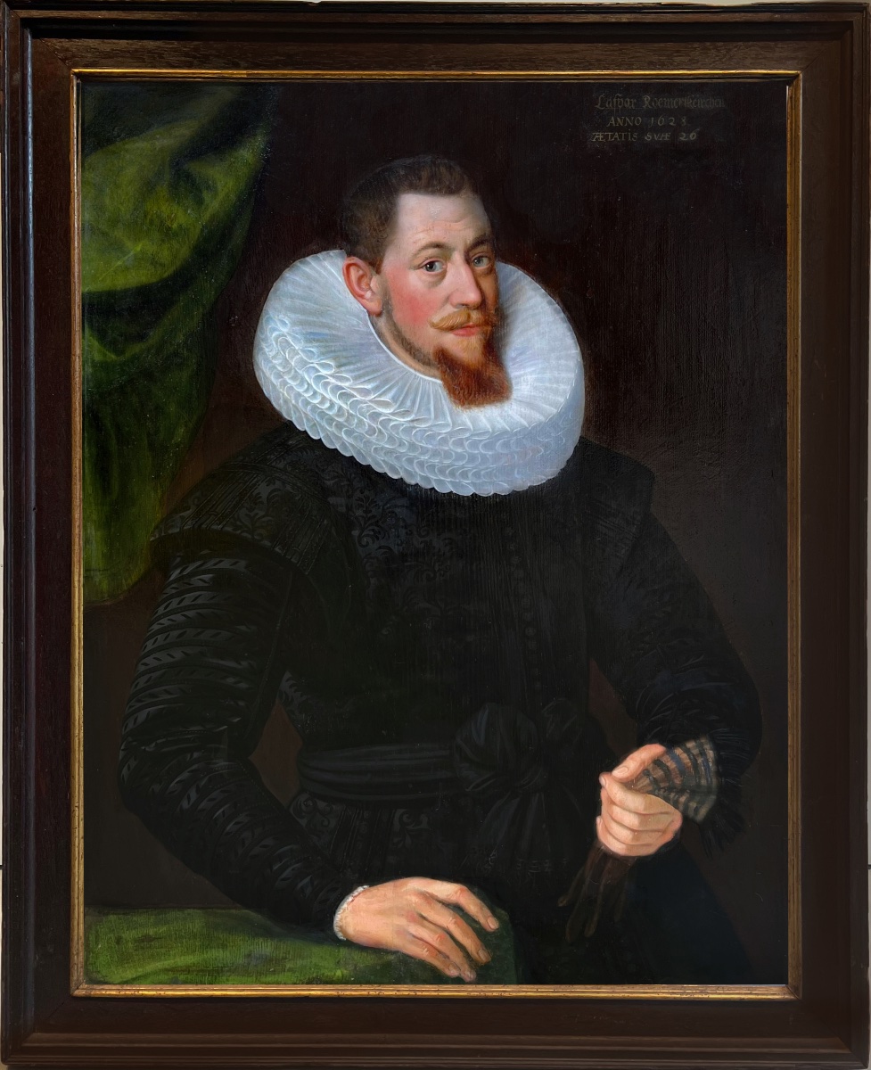 17th Century Portrait Of Wine Merchant Caspar Roemerskirchen -photo-2