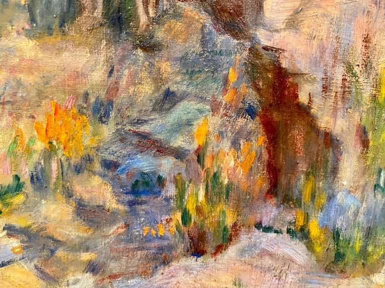 Paul Vayson (attr) - Shepherd With His Flock Of Sheep-photo-2