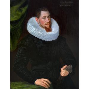 Portrait Du Marchand De Vin Caspar Roemerskirchen - Gottfried De Wedig