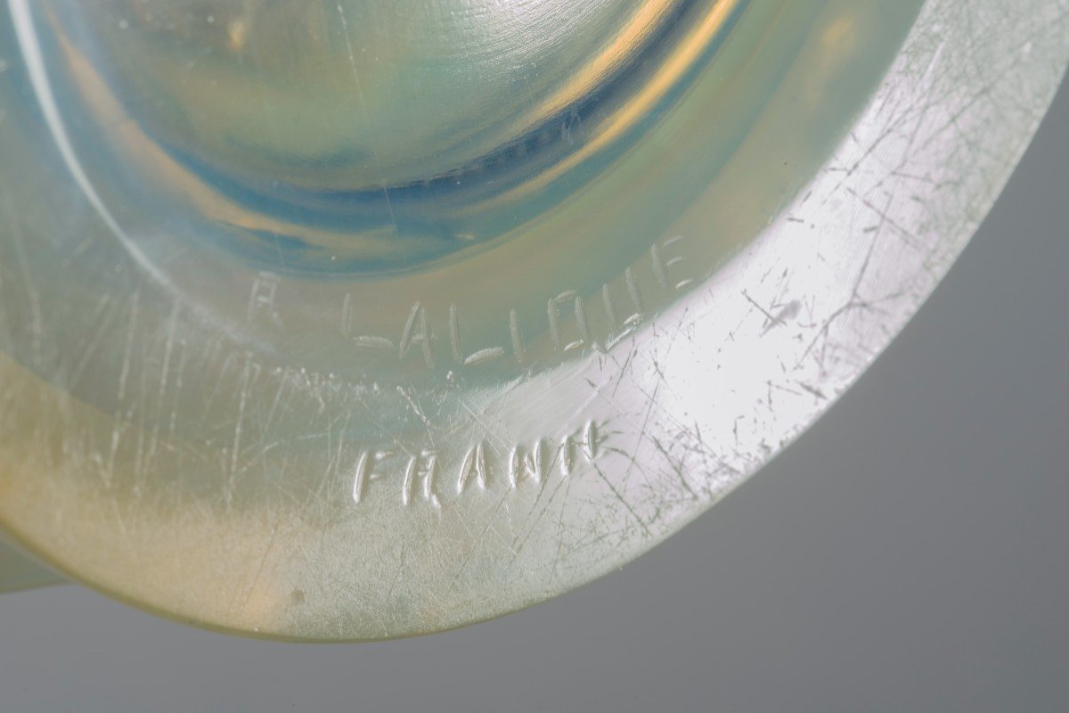 Vase « Pinsons » (1930) De Rene Lalique (1860-1945):-photo-6