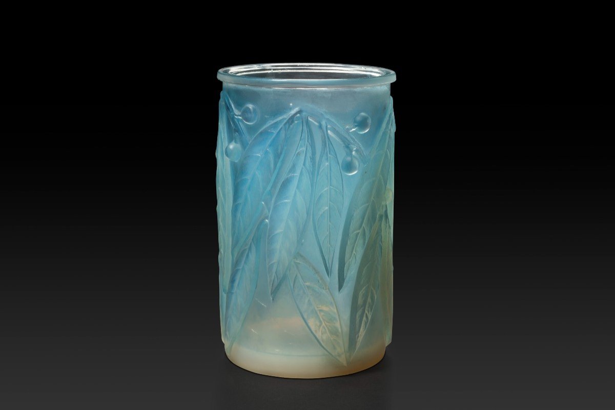 Vase "lauriers" (1922) De René Lalique (1860-1945):-photo-1