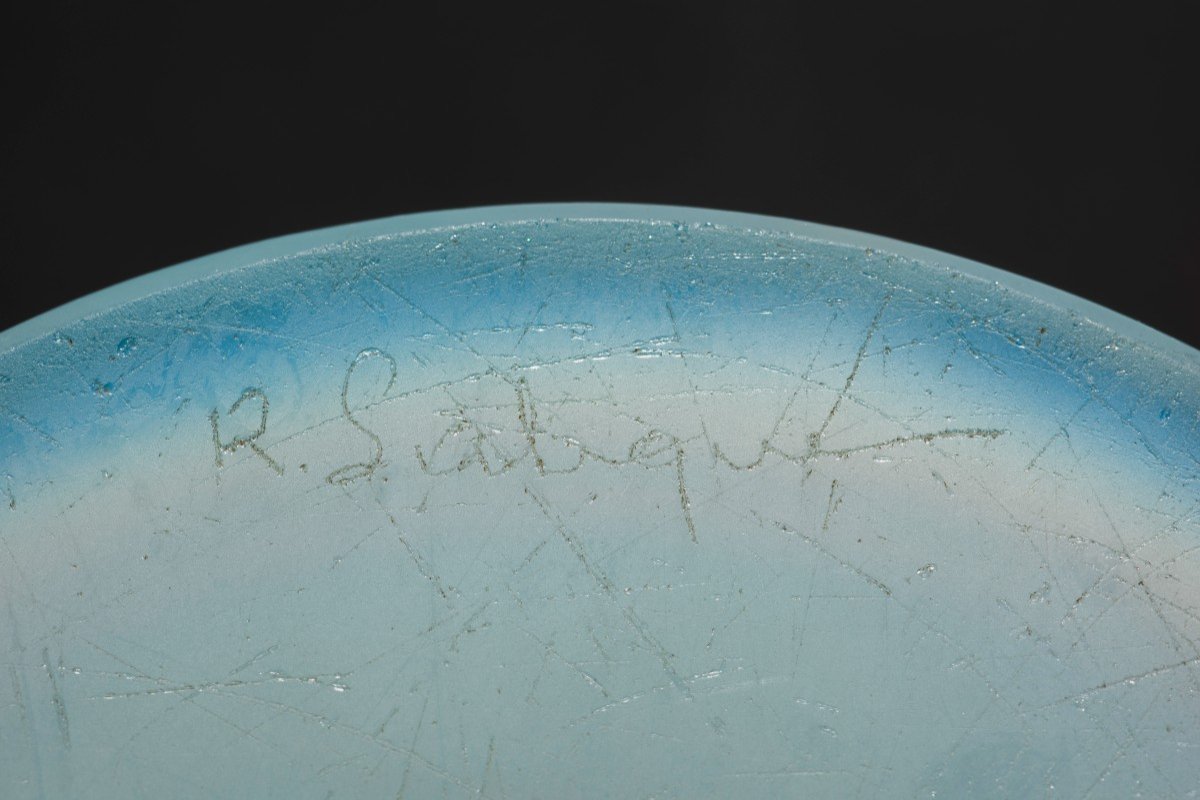 Vase "lauriers" (1922) De René Lalique (1860-1945):-photo-8