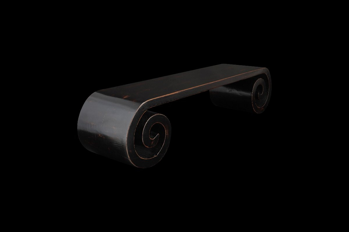 Table basse à volutes asiatique-photo-4