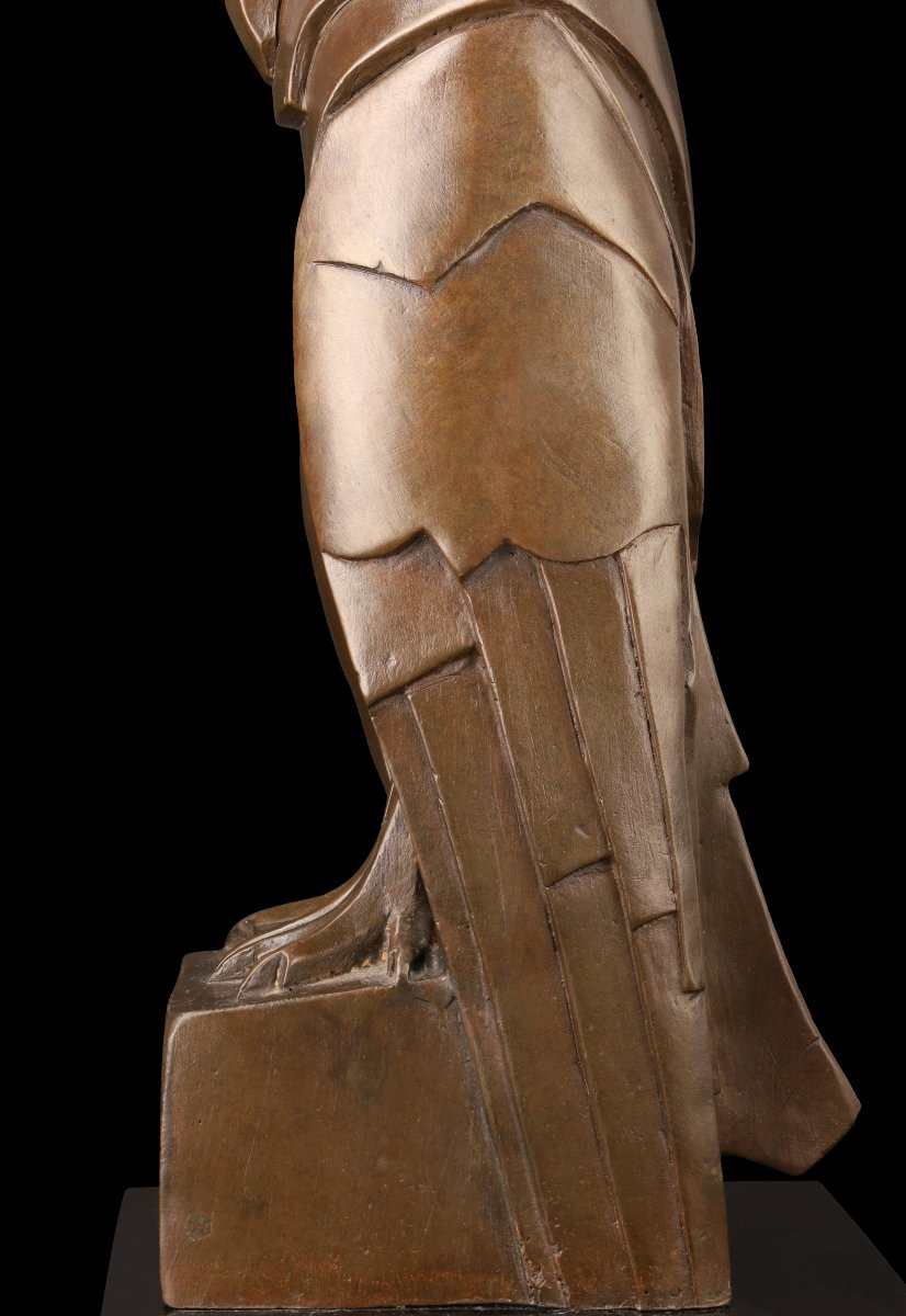 Bronze Sculpture "rapace" By Milo: -photo-7