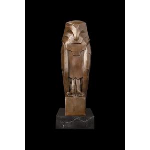 Bronze Sculpture "rapace" By Milo: 