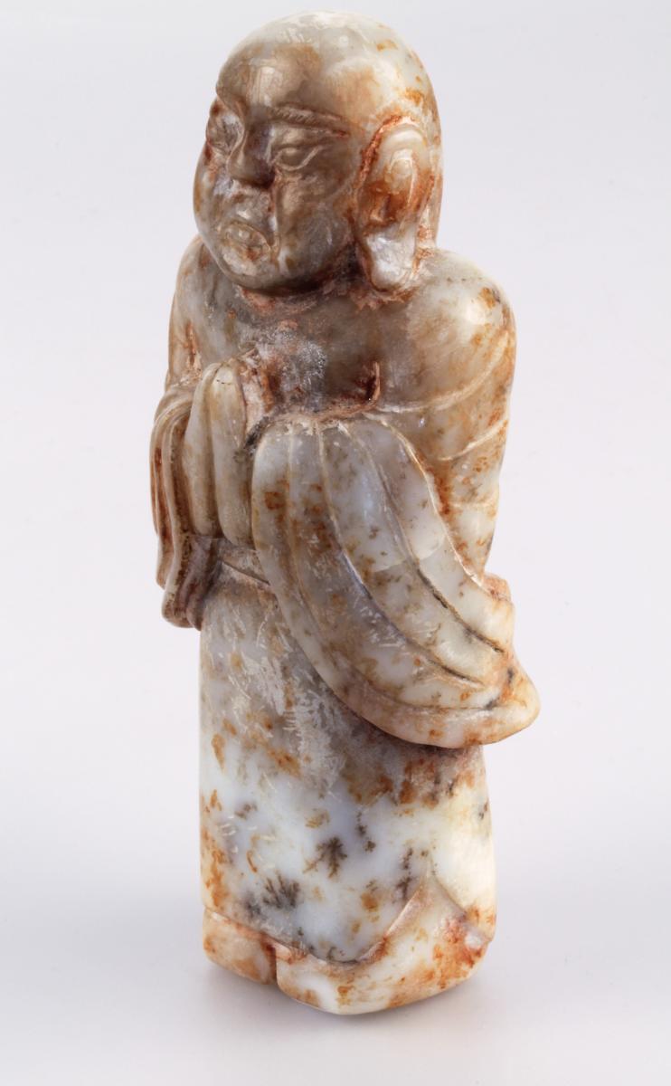 Figure Representing A Man Standing Together Hands (early Buddha Manifestations In C-photo-3