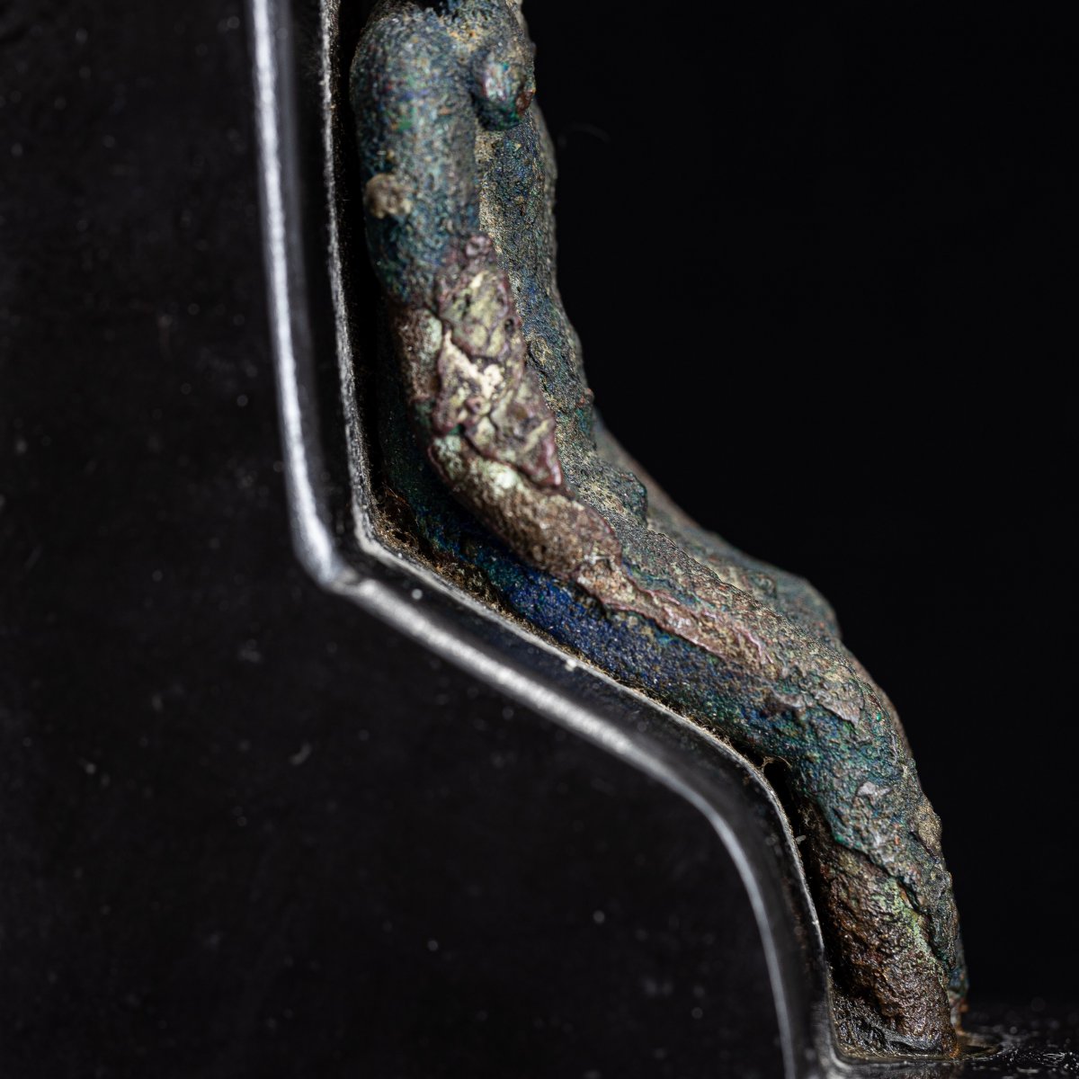 Bronze Harpocrates - Egypt - Late Period-photo-4