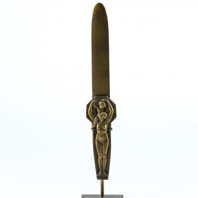 Bronze Paper Knife - Lucien Bazor