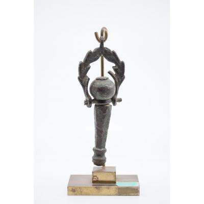 Handle Of Furniture In Bronze - Rome 1st Acn - 2nd Pcn
