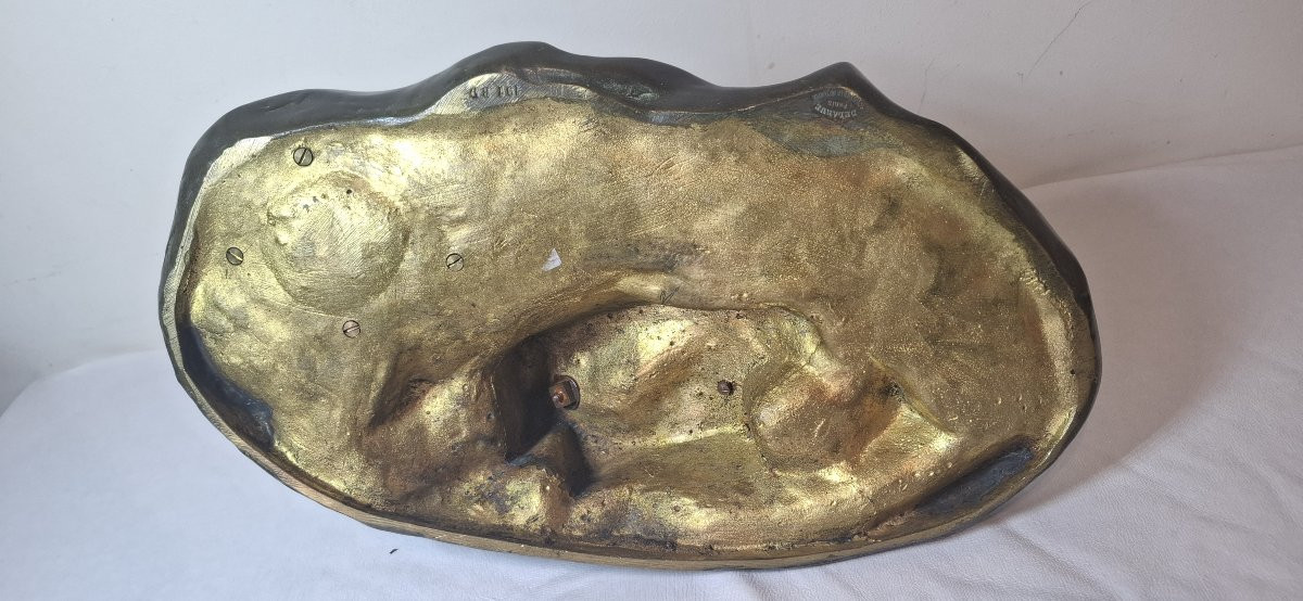 Art Nouveau Trinket Tray And Inkwell-photo-3